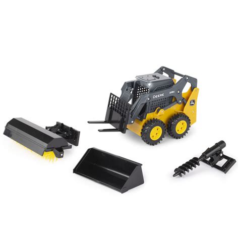 1/16 big farm truck with skid steer|John Deere Big Farm 318G Skid Steer Toy Set .